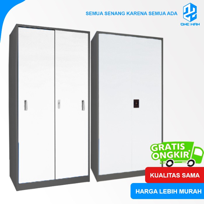 

(LUARKOTA) LEMARI BESI KANTOR LEMARI BESI ARSIP LEMARI SLIDING KACA Kode 665