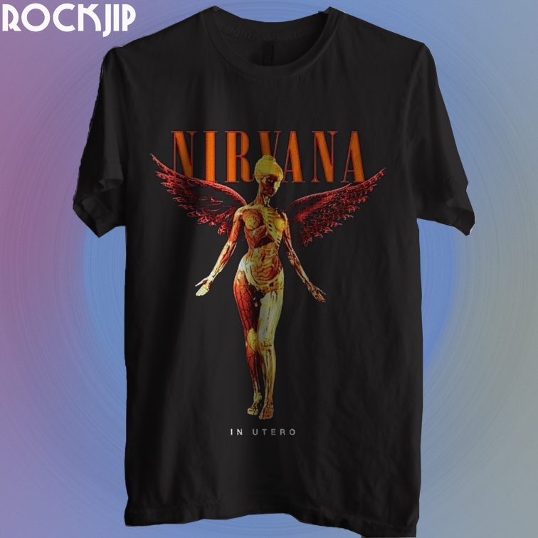 Pabrik Kaos Baju Distro Musik Band Rock Punk Indie Metal Pria Wanita Original Second Nirvana Bandung