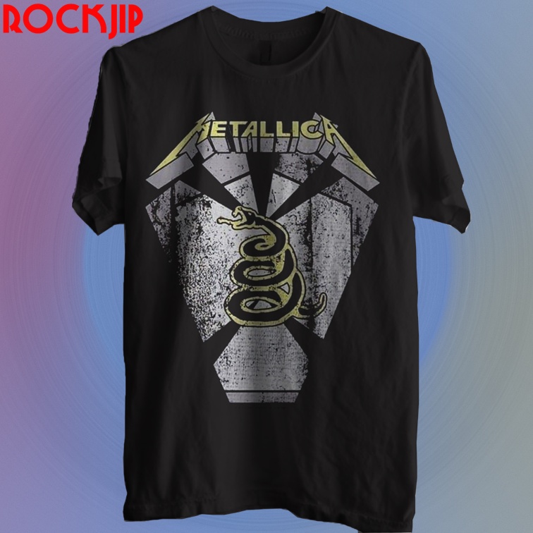 Dropsip Kaos Baju Distro Musik Band Rock Punk Indie Metal Pria Wanita Original Second Metallica Band