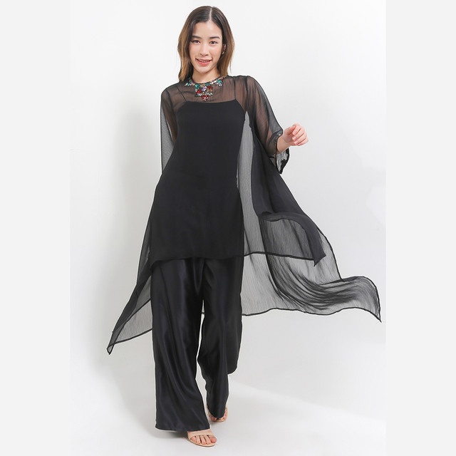 LUIRE by Raden Sirait Setcel Blouse Kika Wanita