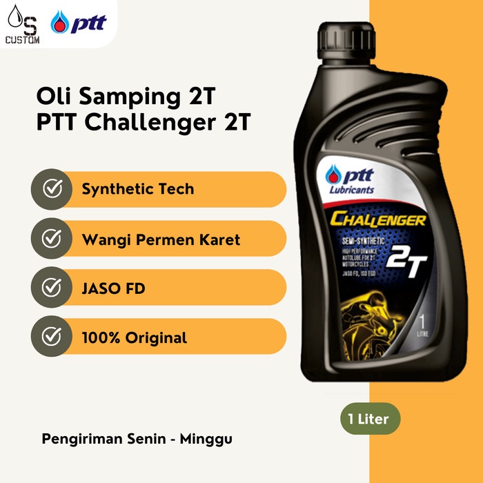 Oli Samping 2Tak Ptt Lubricants Challenger 2T Thailand