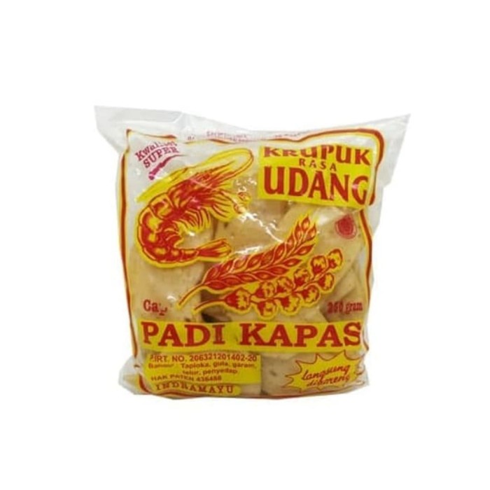 

Kerupuk Udang Ukuran Sedang Cap Padi Kapas