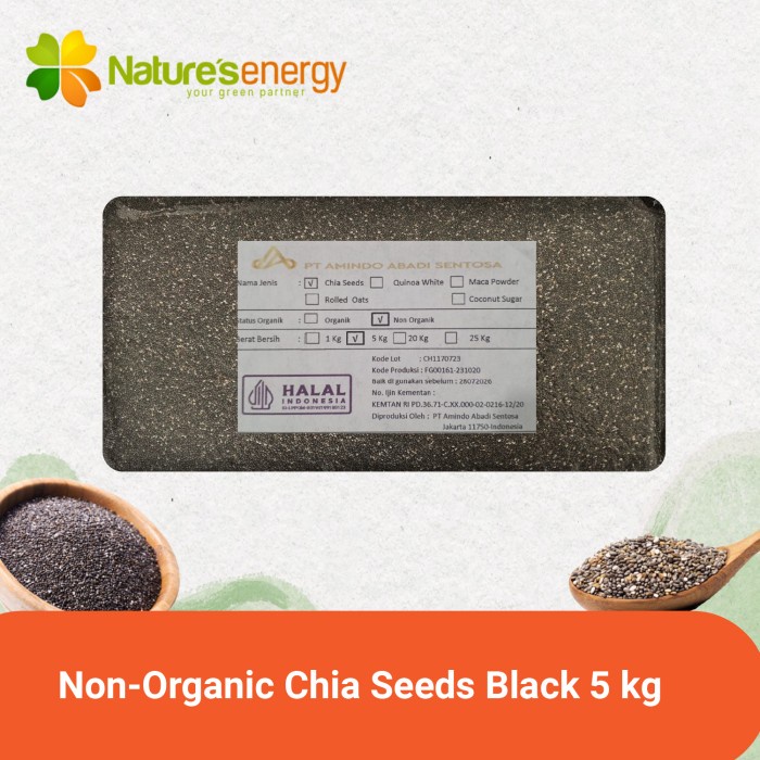 

ia Seeds Black 5 kg