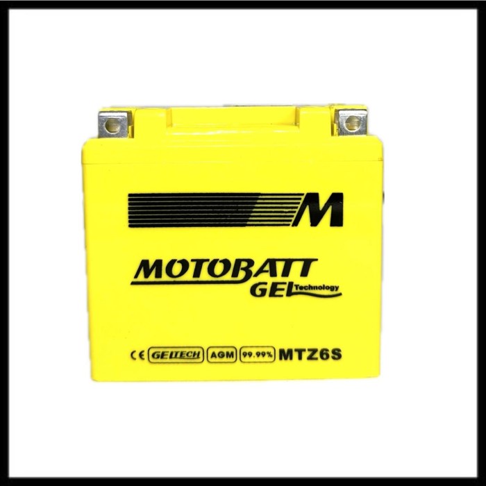 Aki Motor Honda Cb150R Motobatt Mtz6S Aki Gel