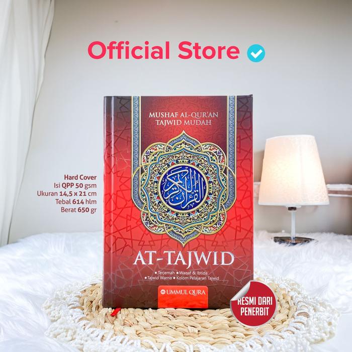 

Ready Mushaf At-Tajwid (Ukuran A5 - Sedang) Tajwid Warna - Waqaf Ibtida - Alquran Quran Al Quran