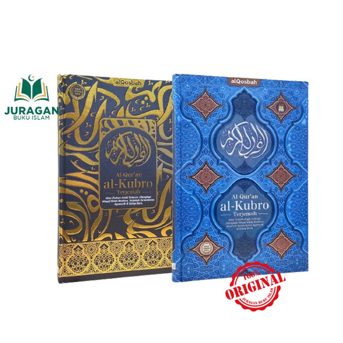 

Ready Original Buku Al-Quran Al Kubro Terjemah Baris & Tajwid B4 - Alqosbah