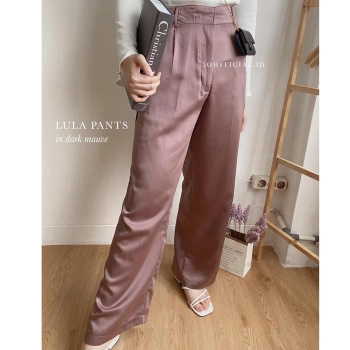 Lula Pants - Celana Kulot Satin