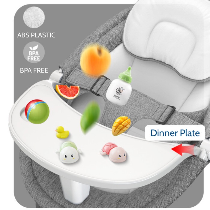 Babyboss Bs-803 Ayunan Bayi Automatic Baby Swinger Chair / Swing Bed