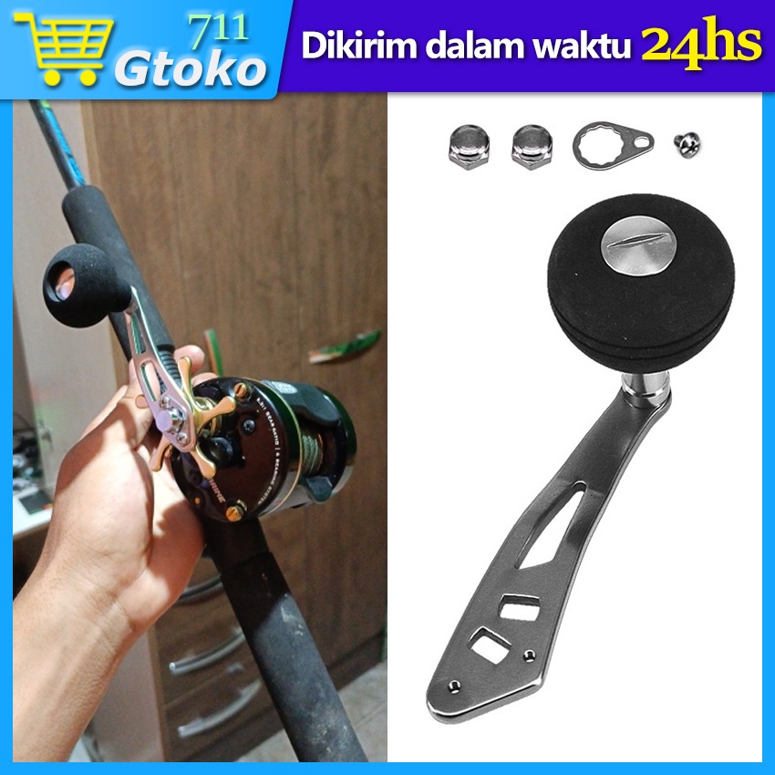 Nob Handle Reel Eva Gagang Reel Pancing Metal Pare Part Fihing Reel