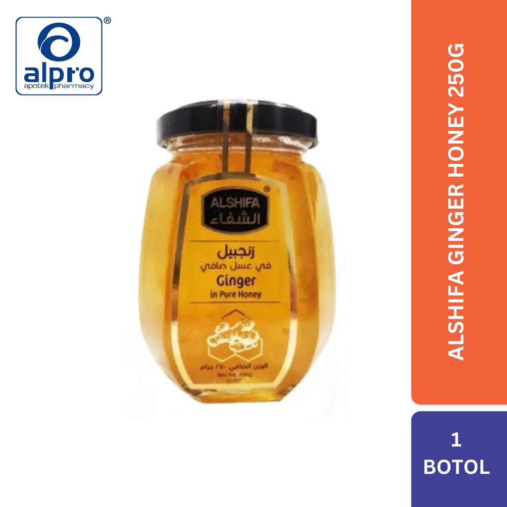 

Alshifa Ginger Honey Madu Asli 250G