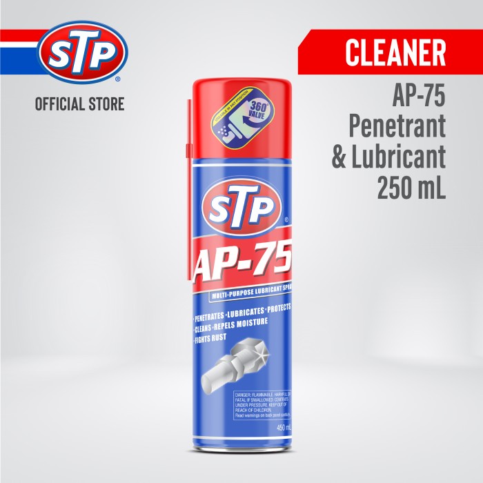 Stp Ap-75 Penetrant & Lubricant Pelumas Anti Karat Logam Besi 450 Ml