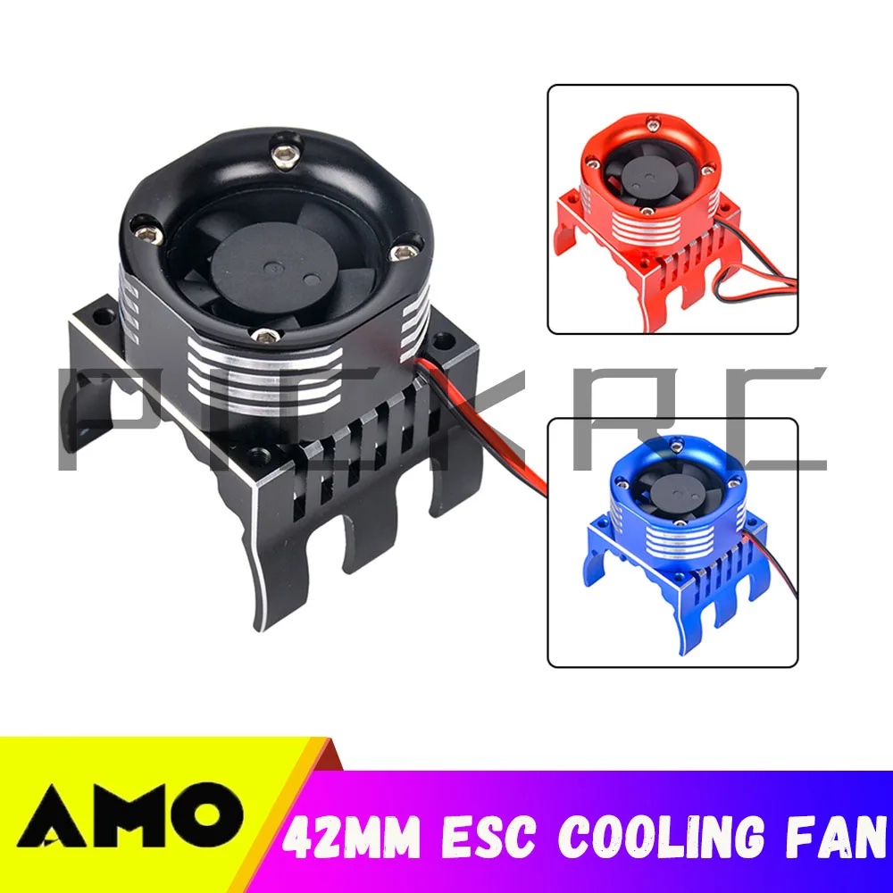 RC Car 42mm Cooling Fan Metal ESC Motor High Speed Cooling Light Fan Retrofit Upgrade Accessories