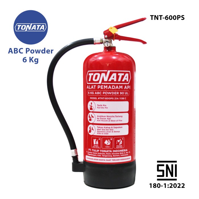 CRP - ALAT PEMADAM API TONATA SNI / APAR ABC POWDER 6 KG