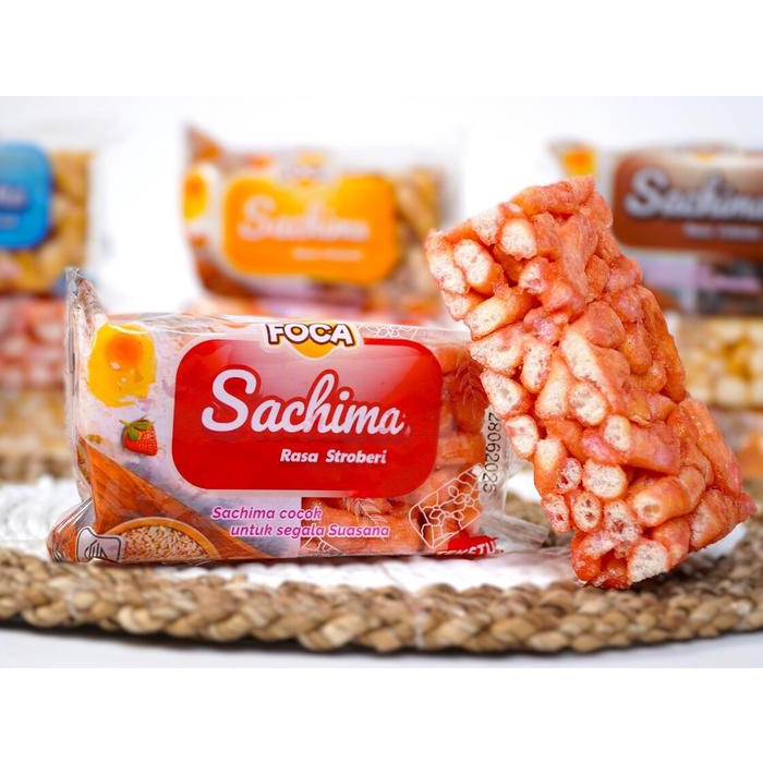 

Foca Sachima Camilan Snack Biskuit Cookies Wafer Teman Kopi Murah Bergizi 20pcs makanan Cokelat