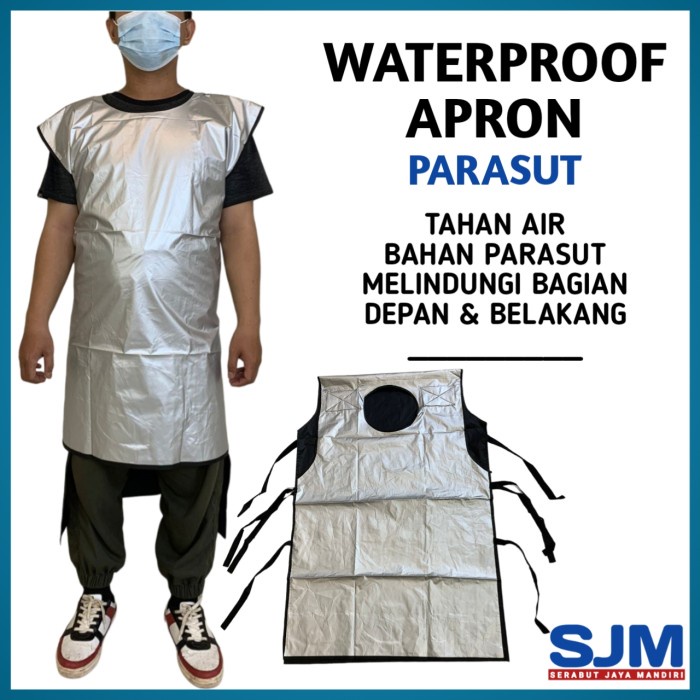Apron Parasut Industri / Celemek Anti Air