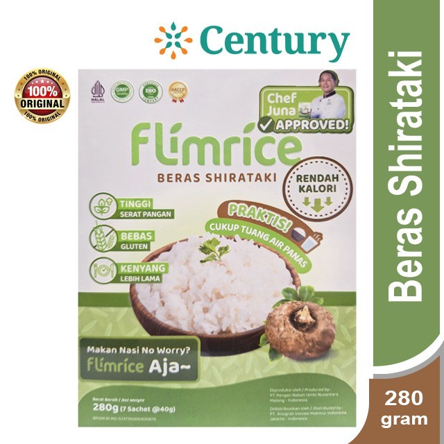

FLIMRICE BERAS SHIRATAKI 7`S / MAKANAN / BERAS