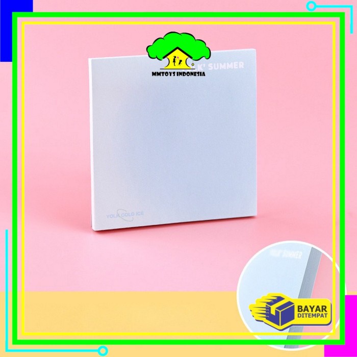 

Mi-A102 Sticky Notes Gradasi Polos Isi 50 Lembar Alat Tulis Kantor Sekolah / Memo Tempel Persegi