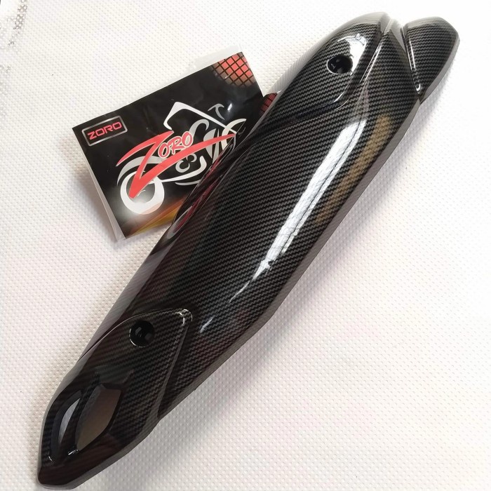 Cover Knalpot Karbon Nmax New 2020-2021 Carbon Zoro