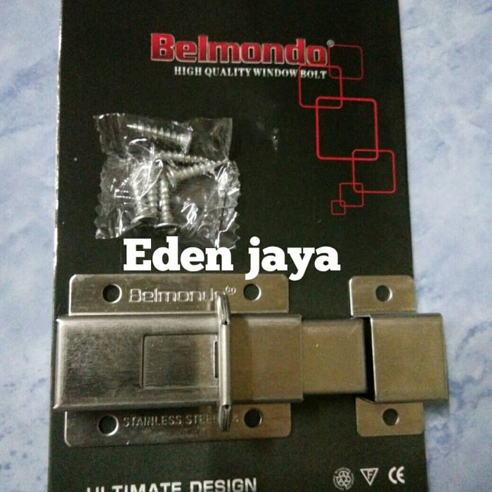 GERENDEL STAINLESS STEEL / SLOT / KUNCI PINTU