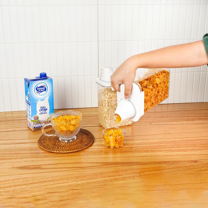 PROMO YOUWARE - Liessa SET 2 PCS Toples Transparan Makanan / Kontainer Botol Minyak 2 L Liter