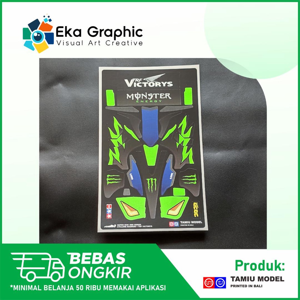 Decal Sticker Cyclone Magnum Monster Energy