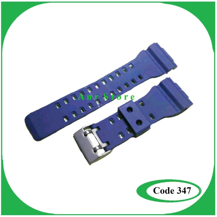 Tali Jam Tangan Casio G-Shock Ga-100C Gac-100 Gd-100 Gdf-100 Biru Tua Baru