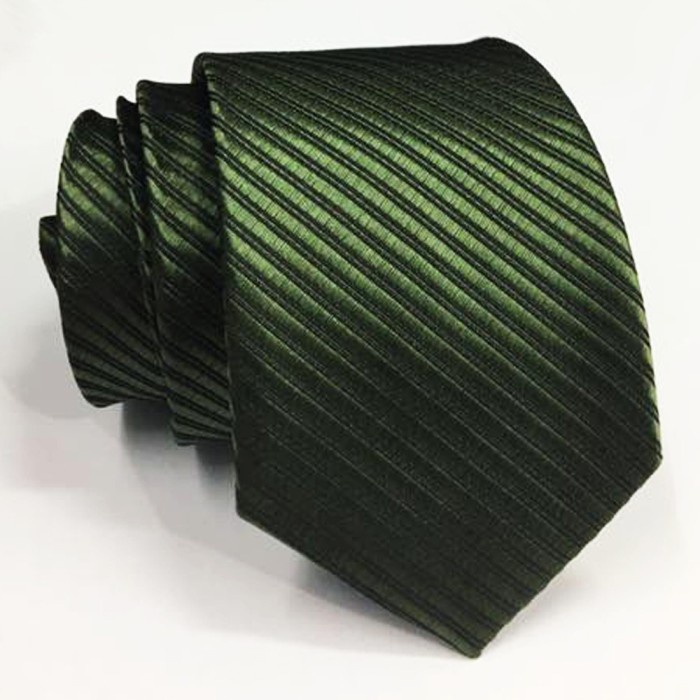 TERBARU VM Dasi Hijau Polos Garis Slim Dasi Kerja Dasi Pesta