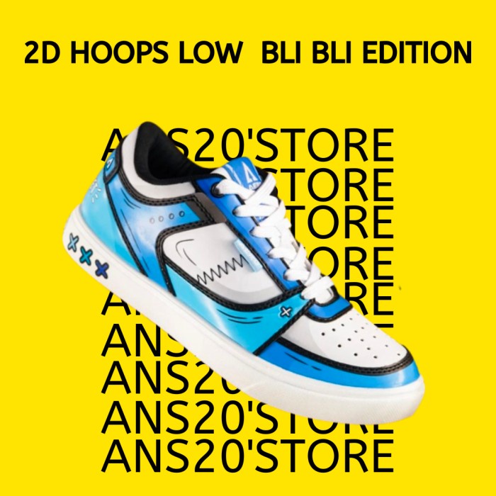 Belanja Sepatu Aerostreet 2D Putih Biru Sz 38,39 Qlh75
