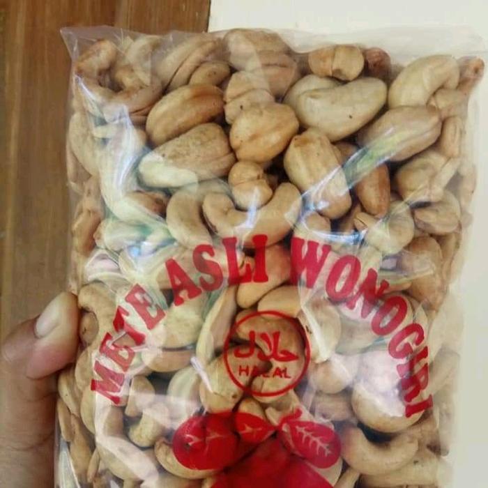 

terbaru !!! kacang mede goreng kualitas super premium nett 500gram cemilan mete food food snacks