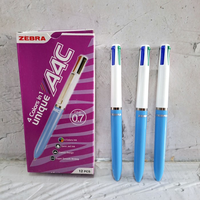 

TERLARIS! Pen Zebra A4C 4 Warna