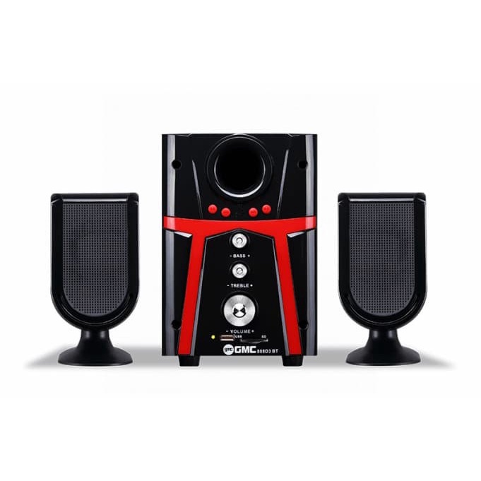 Speaker GMC Salon Aktif Bluetooth USB Speker Original Model Baru Promo