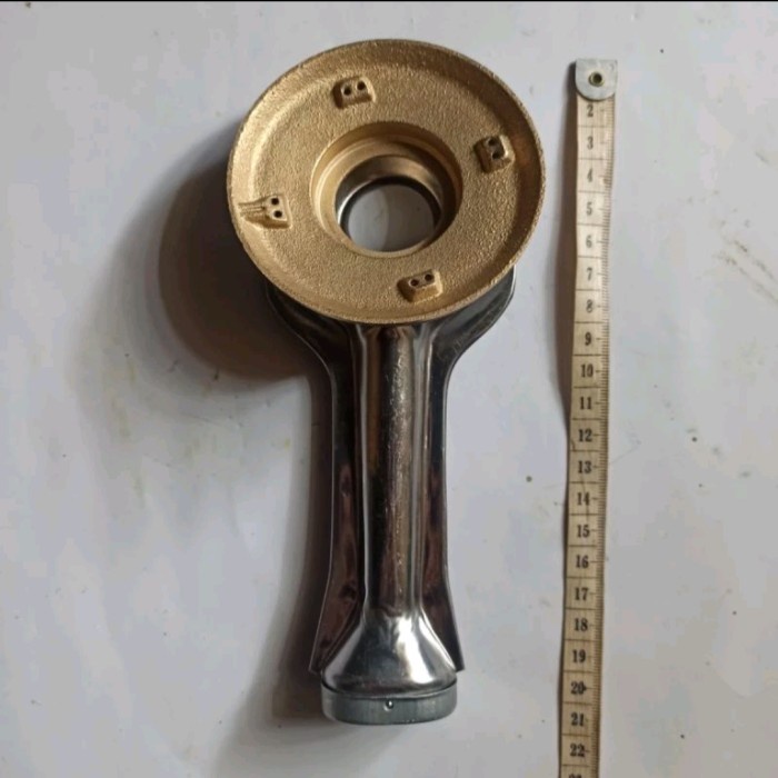 CEROBONG + BURNER KUNINGAN KOMPOR WINN GAS KACA W 688 KANAN