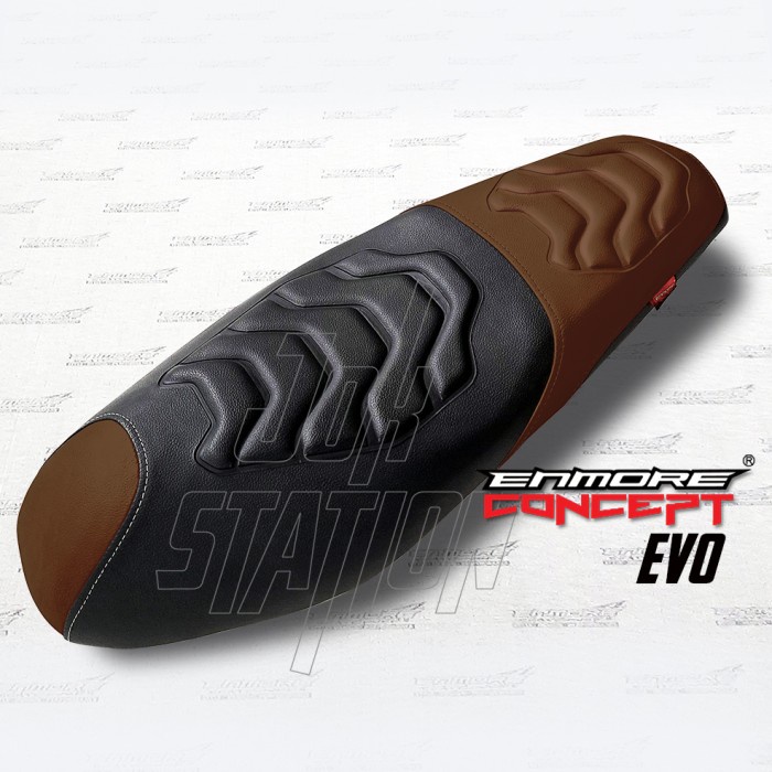 Kulit Jok Motor Enmore Concept - EVO - Cappucino ( Kulit Jok Saja )