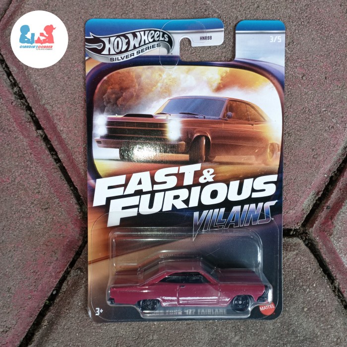 hotwheels fast & furious villain series