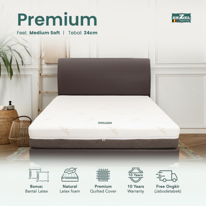 KASUR LATEX ENZEL PREMIUM UK 160X200