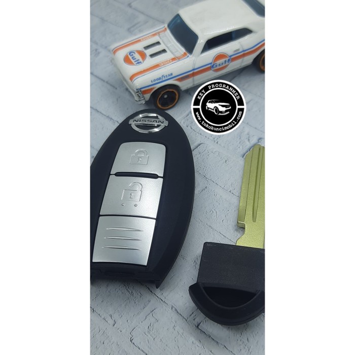 Kunci Remote Smart Key Nissan Evalia Id46 Frekuensi 433Mhz Original Asli 100%