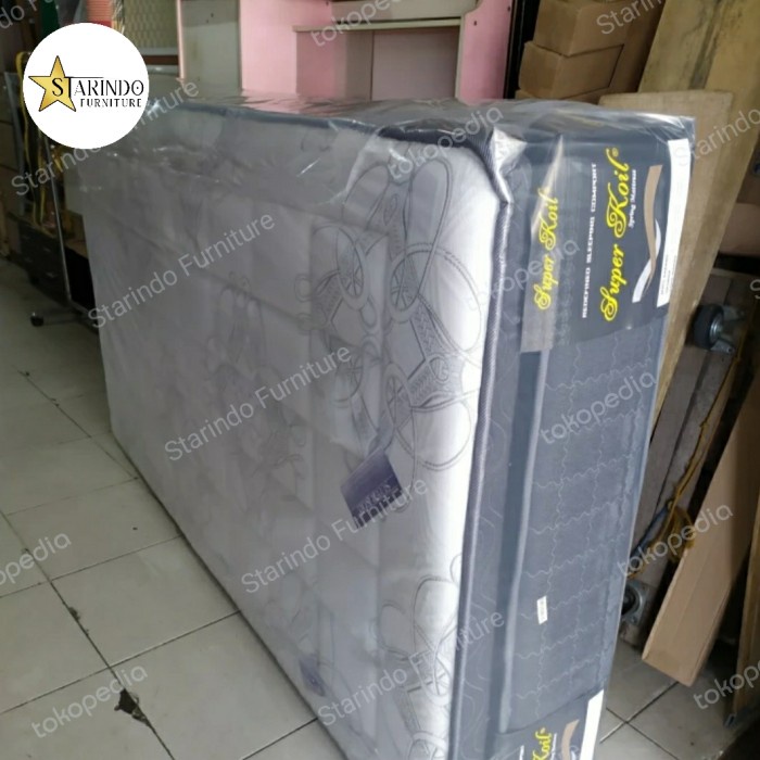 Matras SuperKoil Latex Plushtop uk. 120x200x35cm