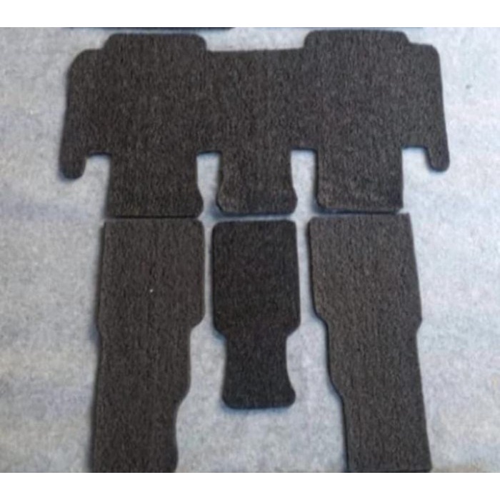 Termurah Karpet Mobil Mie/Bihun Innova Zenix Q Hybrid Baris 2 dan 3 Antislip