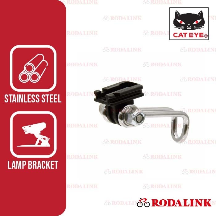 Dudukan Lampu Depan Sepeda Center Fork Bracket Stainless Steel
