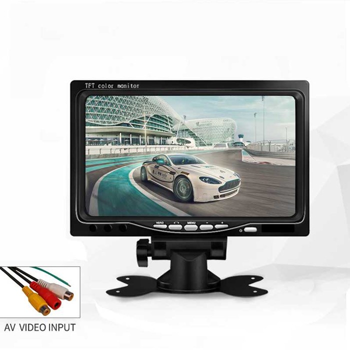 Layar Monitor Mobil TFT LCD 7 Inch