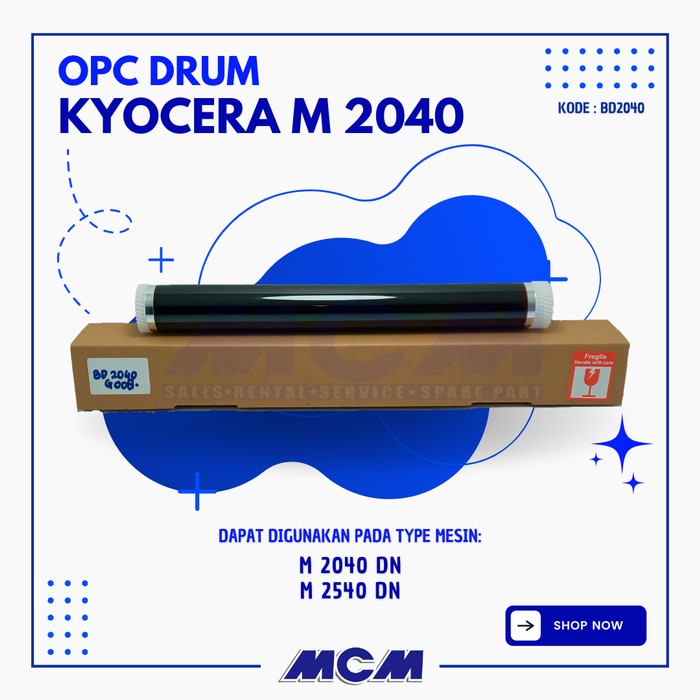 OPC DRUM MESIN FOTOCOPY KYOCERA M2040DN M2535DN WITH GEARS