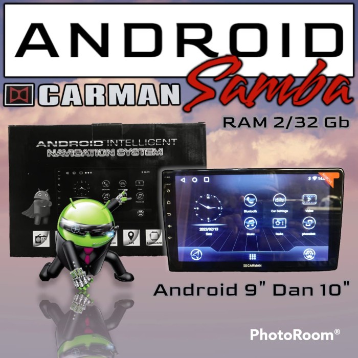 BISA GOSEND HEAD UNIT TAPE ANDROID CARMAN RAM 2GB/32GB LAYAR 7, 9, 10 INCH BERKUALITAS