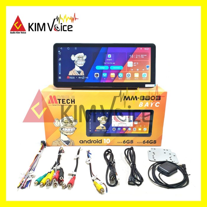 BISA GOSEND HEAD UNIT ANDROID MTECH 8803 BAYC 12.3 INCH RAM 6/64GB TERLARIS
