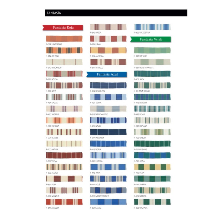 Kain Bahan Canopy Awning Recasens Fabric