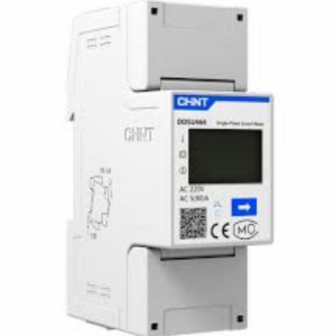 

TERBARU! Single Phase Din-Rail Meter DDSU666 230V 5(80)A 2P 1P chint
