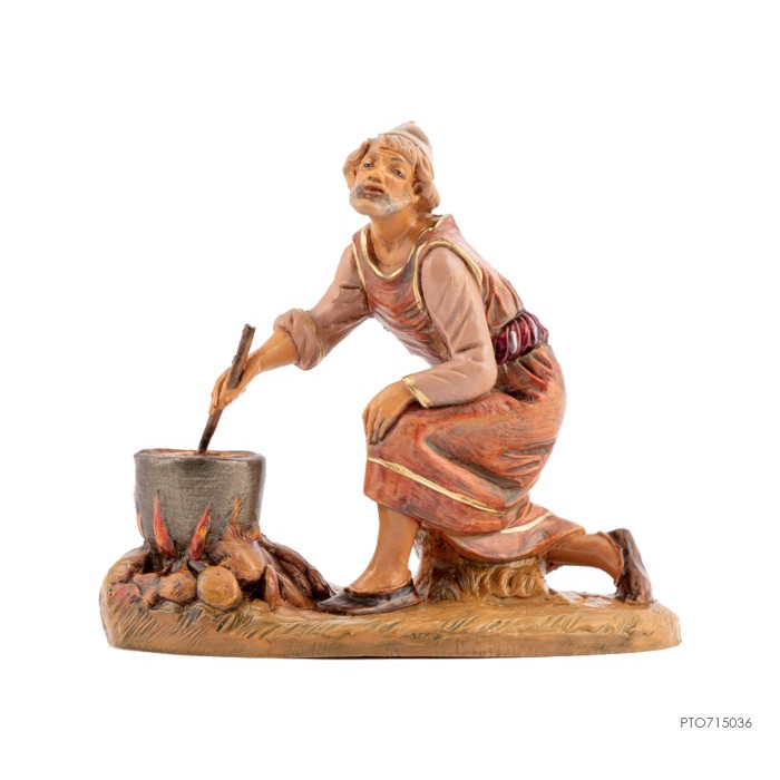 :::::::] Patung Orang Tua Memasak Rohani Katolik