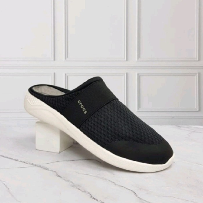 PENAWARAN SPESIAL CROCS LITERIDE MESH MULE MAN / SANDAL CROCS LITERIDE MESH MULE MAN SKL
