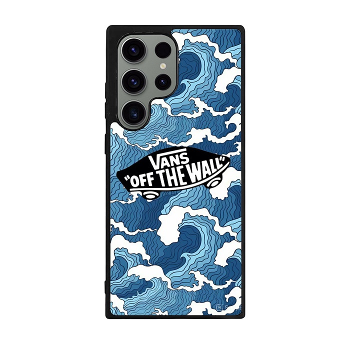 Casing Samsung Galaxy S25 S24 S23 S22 S21 S20 Note 20 10 Ultra Plus FE VANS BLUE DL00415