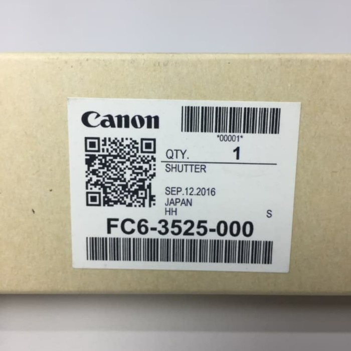 Shutter canon Ir 6570 ir 5570 ir 5075 / suter canon ir 6570 5570
