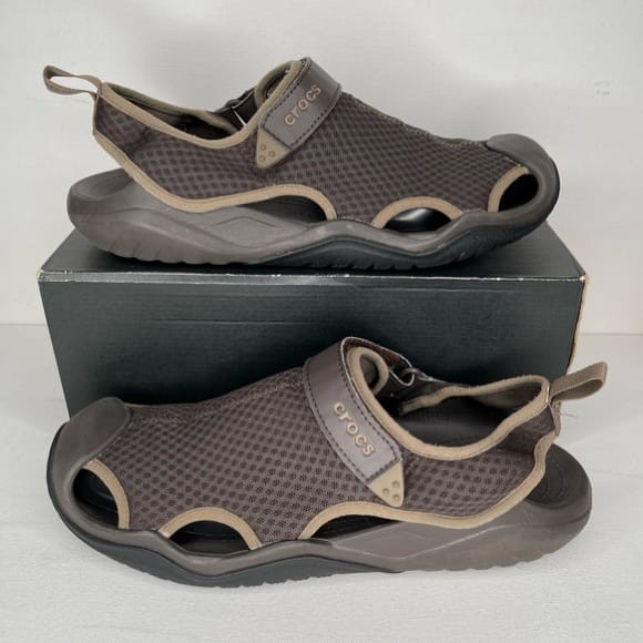 BELILAH SANDAL SEPATU CROCS SWIFTWATER MESH WAVE MAN/SEPATU CROCS/SANDAL CROCS ASW
